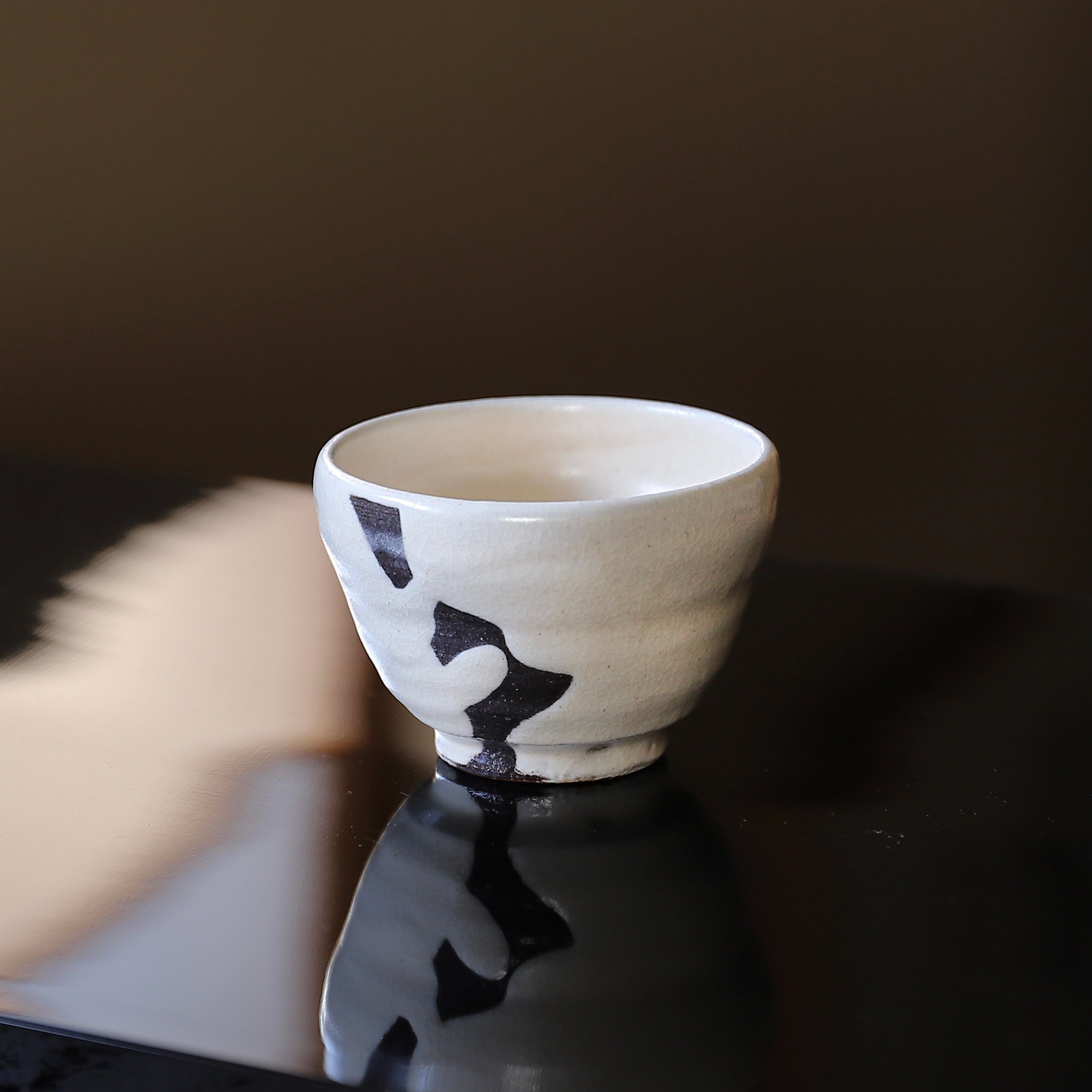 中里重利　唐津　粉引盃 中里重利 唐津粉引盃 共箱 – Gallery Nisui