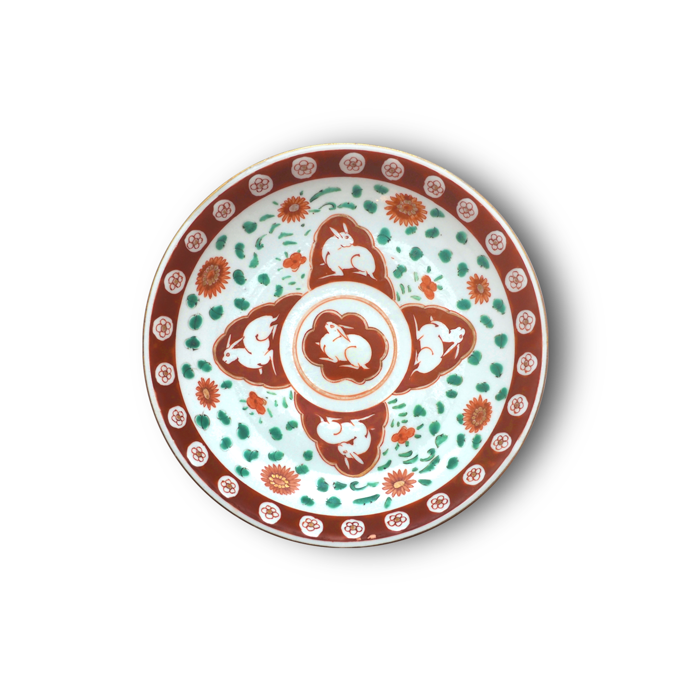 江戸後期古伊万里赤絵金彩菊唐草文向付5客膾皿鉢バラ売り可能 江戸後期古伊万里赤絵金彩菊唐草文向付5客膾皿鉢バラ売り可能