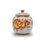 叶松谷 赤絵瓔珞文 ミルクピッチャー