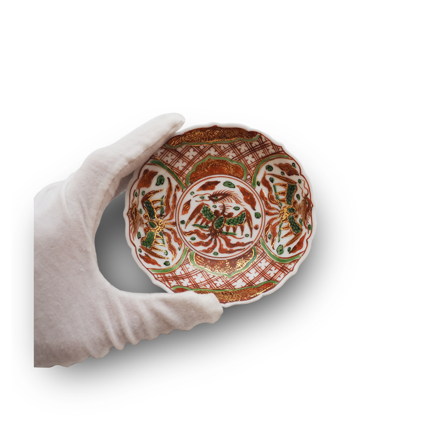 永楽妙全 古赤絵小皿 – Gallery Nisui