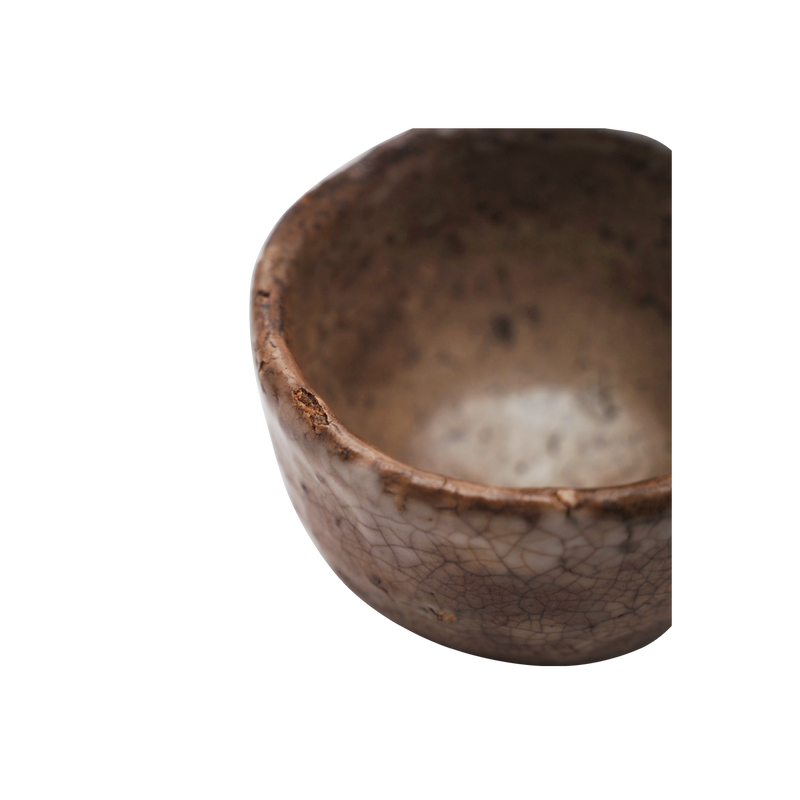 陶芸家 人間国宝 十代 三輪休雪 萩焼 ぐい呑 酒器 酒盃 箱なし 10代三輪休雪(休和) 萩焼 酒呑 – Gallery Nisui