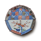 4代須田菁華 色絵祥瑞松竹梅皿