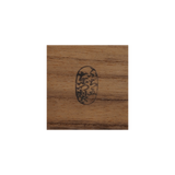 明治大正 黒塗艶消 銘々皿