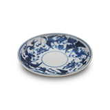 平安清豊 染付鳳凰文小皿