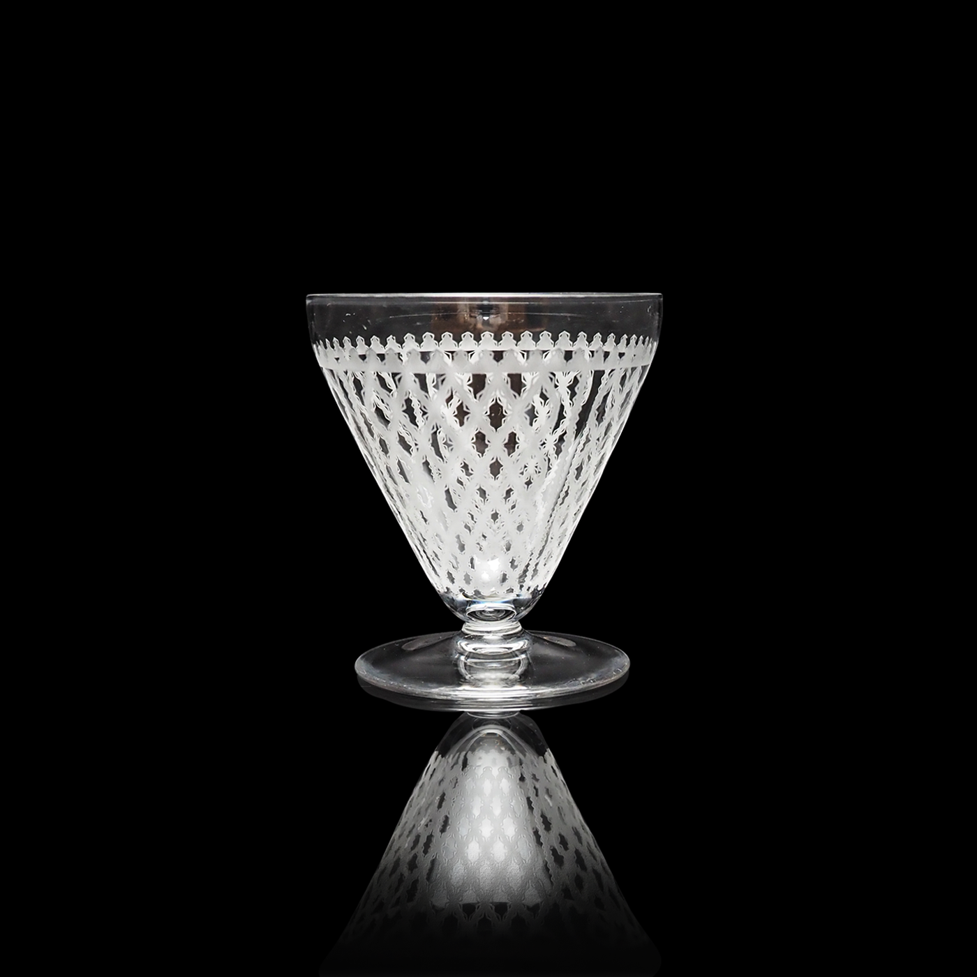 オールドバカラ Baccarat ALHAMBRA アルハンブラ グラス エッチング