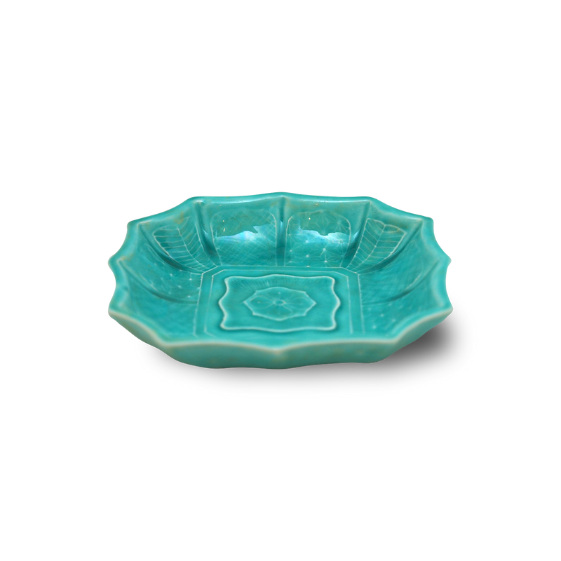 珉平焼花文皿 (水色) – Gallery Nisui 珉平焼花文皿 (水色) – Gallery Nisui