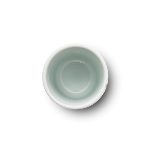 4代須田菁華 色絵えんぴつ湯呑