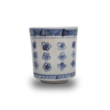 4代須田菁華 染付梅文湯呑
