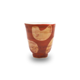 4代須田菁華 　赤絵金字猪口