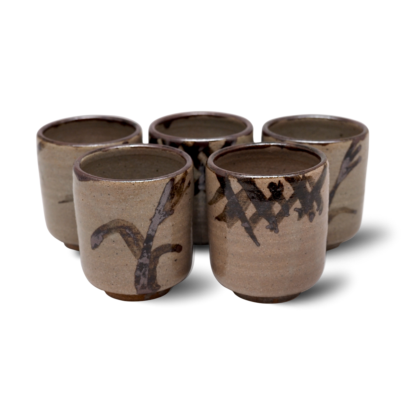 唐津焼 中里太郎右衛門窯 作太郎湯呑5客揃 2_ddc95b43-e0cb-4381-817a-