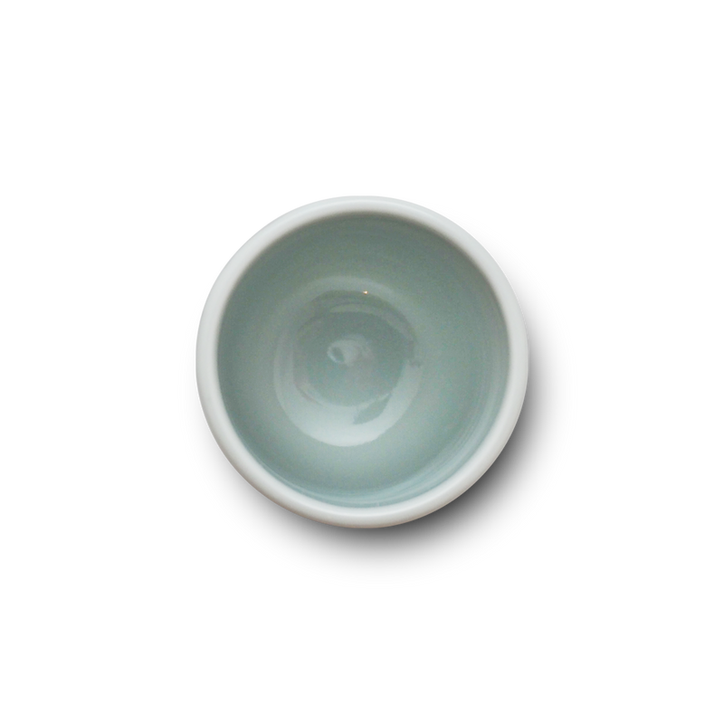 4代須田菁華 　染付陽紋猪口