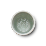 4代須田菁華 色絵市松模様湯呑
