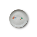 4代須田菁華  色絵梅文皿