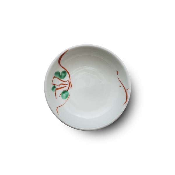 4代須田菁華  色絵かぶら文向付