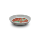 4代須田菁華 赤絵トンボ絵小皿