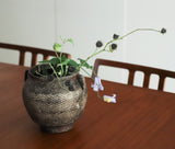 島岡達三 縄文象嵌花瓶 共箱
