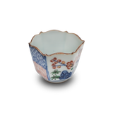 4代須田菁華 色絵祥瑞六角小鉢