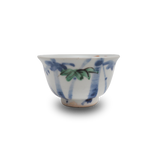 4代須田菁華 色絵竹文汲出