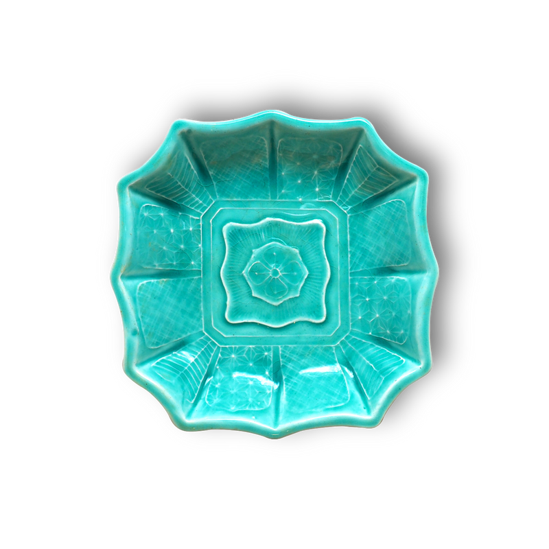 珉平焼花文皿 (水色) – Gallery Nisui 珉平焼花文皿 (水色) – Gallery Nisui