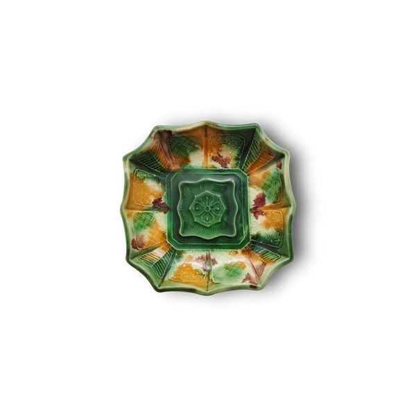 珉平焼三彩皿 – Gallery Nisui 珉平焼三彩皿 – Gallery Nisui