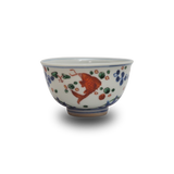 4代須田菁華 万暦赤絵龍文茶碗