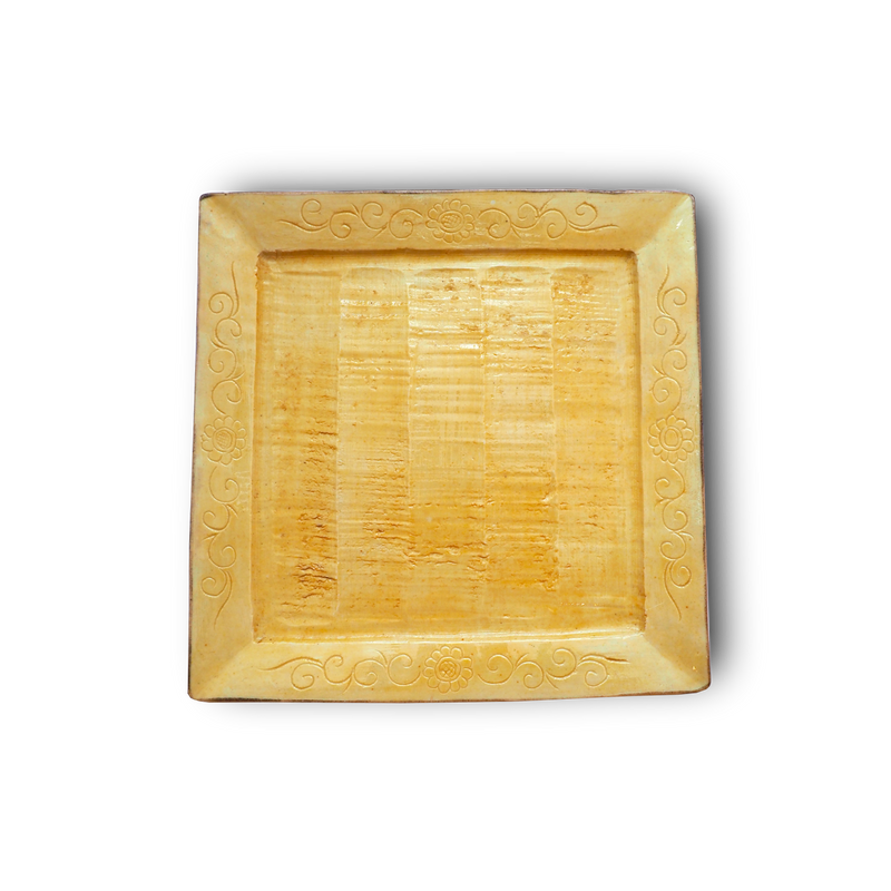 古余呂技窯 川瀬竹春 順一 豆彩蘭唐草文手 菓子器 茶道具 箱付 Q1720 古余呂技窯 川瀬竹春 順一 豆彩蘭唐草文手 菓子