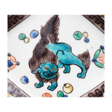 明治 古九谷菱形中皿