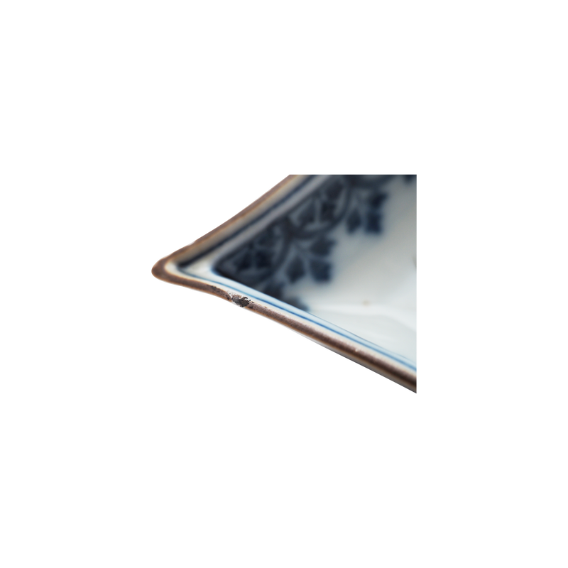 初代矢口永寿 九谷菱形向付 – Gallery Nisui 初代矢口永寿 九谷菱形向付 – Gallery Nisui