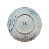 4代須田菁華 染付海老文文大皿