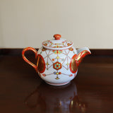 叶松谷 赤絵瓔珞文 ミルクピッチャー