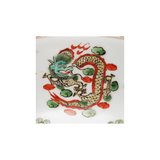 幕末明治 南京赤絵写 龍文様向付