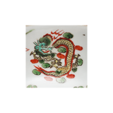 幕末明治 南京赤絵写 龍文様向付