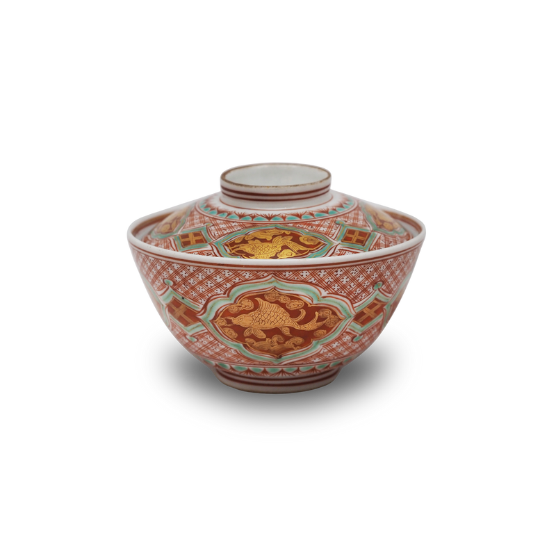 十二代永楽善五郎(和全)作/金襴手八角馬上盃/明治庚午(明治三年)/珍品 十二代永楽善五郎(和全)作/金襴手八角馬上盃/明治庚午(明治三年)/珍品