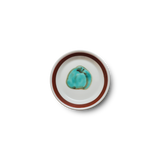 河合卯之助 果実赤絵小皿 6客揃 共箱