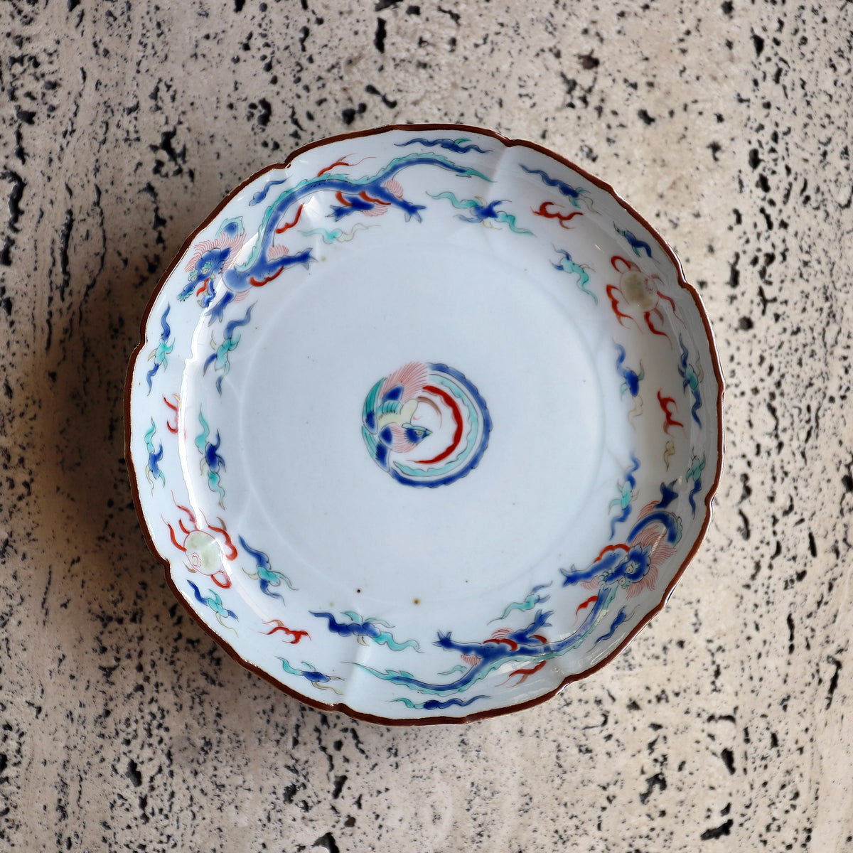 須田菁華　古赤絵　唐子図碗形 向付　5客　須田青華 須田菁華 古赤絵 唐子図碗形 向付 5客 須田青華 美