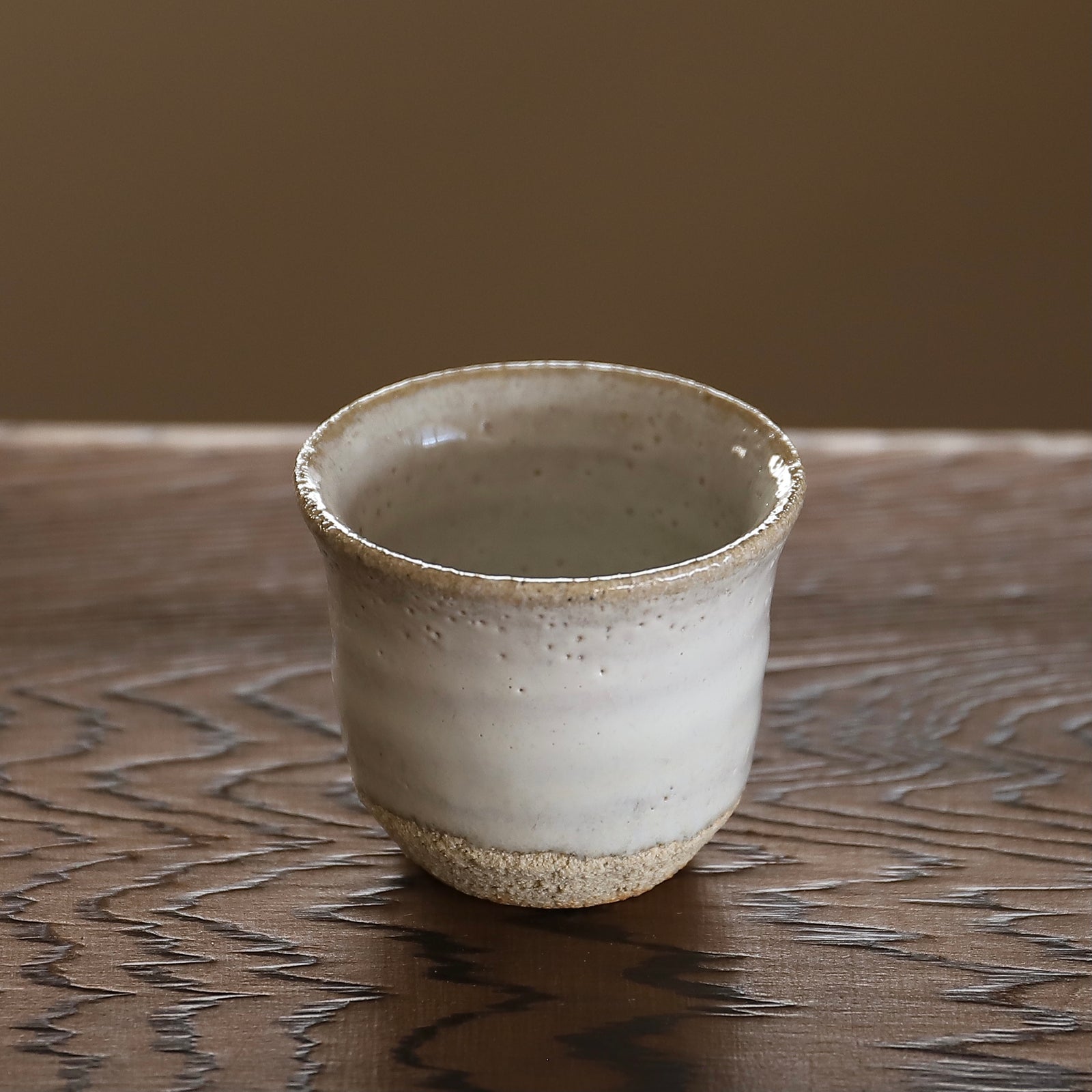 中里重利 班唐津ぐい呑 共箱 – Gallery Nisui