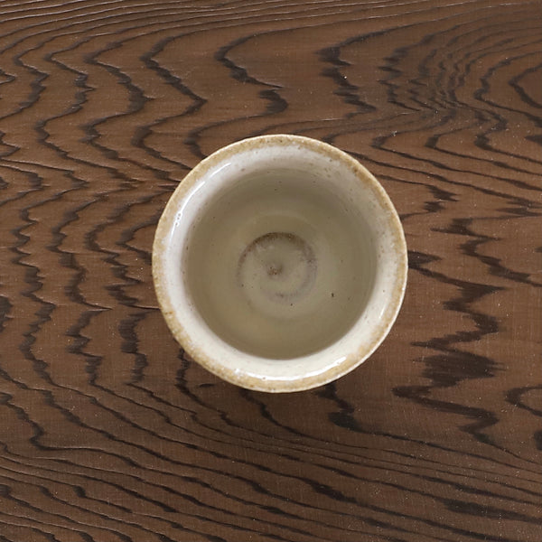 中里重利　 班唐津ぐい呑　共箱