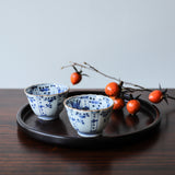 幕末明治 染付猪口