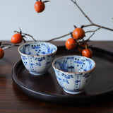 幕末明治 染付猪口