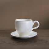 【Kasho × Nisui】コーヒーカップ&ソーサー / 白 - shiro -