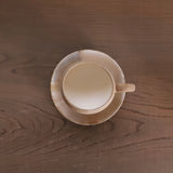 【Kasho × Nisui】コーヒーカップ&ソーサー / 濃茶 - coicha -