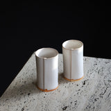 【Kasho × Nisui】白釉筒形湯呑