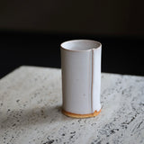 【Kasho × Nisui】白釉筒形湯呑