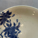 平戸焼 染付桜文八寸皿