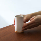 【Kasho × Nisui】白釉筒形湯呑