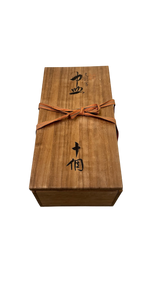 滝口加全 交趾写中皿 10客揃 共箱 共布