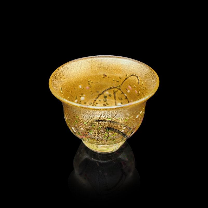 黒木国昭 手吹ガラス 酒器 金彩「光琳」 – Gallery Nisui 黒木国昭 手吹ガラス 酒器 金彩「光琳」 – Gallery Nisui