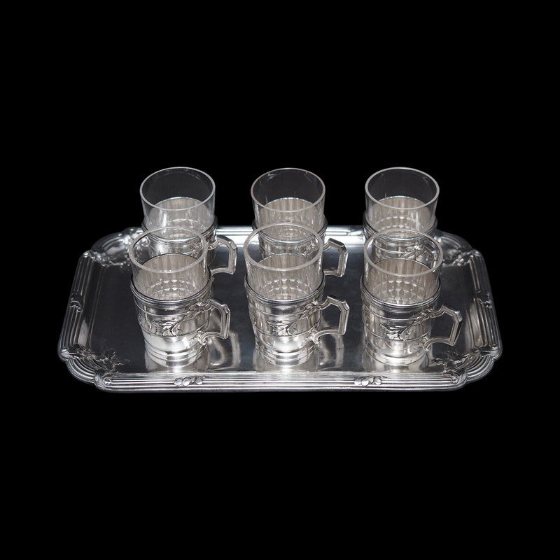 オールドバカラ ナンシー / リキュールグラス & グラスホルダー オールドバカラ ナンシー / リキュールグラス & グラスホルダー