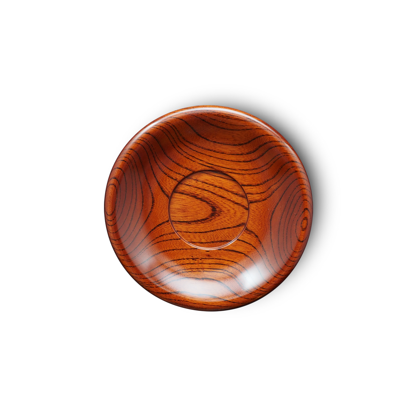 黒田辰秋 拭漆﨔茶托 六客揃 – Gallery Nisui 黒田辰秋 拭漆﨔茶托 六客揃 – Gallery Nisui