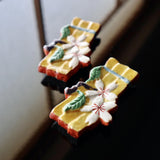 古余呂技窯　桜箸置